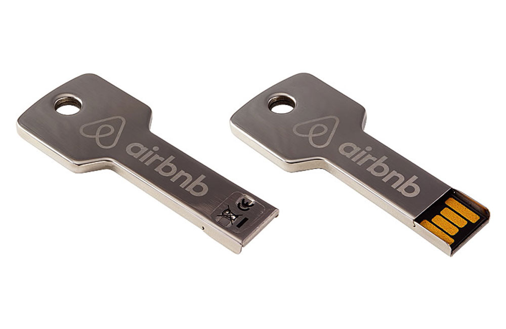USB Stick Key mit zweiseitiger Lasergravur