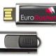 USB Stick Slide Vorderseite Logo im Vollfarbdruck mit Acrylschutzschicht (Doming), Rückseite mit ausfahrbarem USB Anschluss